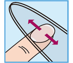 Crystal Nail Shiner Slim Usage illustration image2