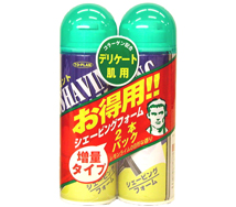 シェービングフォーム ミント 2P