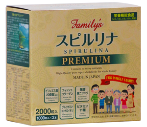 Family’sスピルリナPREMIUM 製品画像