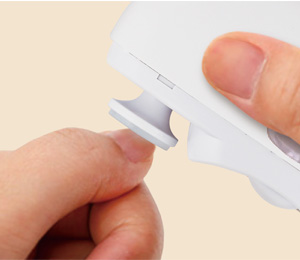 電動爪切り+磨き 使用イメージ3