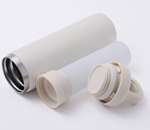 One-Push Ice Pack Bottle ISU HIEPOKA Ivory 本体