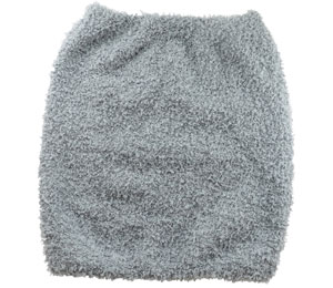 Alpaca Belly Warmer & Neck Warmer Gray Body