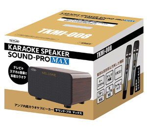 アンプ内蔵カラオケスピーカー サウンドプロMAX 製品画像