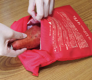 レンジでかんたん うまイモん 使用イメージ