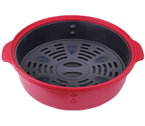Microwave Double-Sided Baker with Steaming Plate Steaming plate