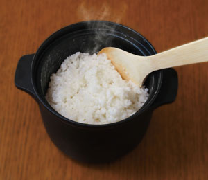 レンジで焼ケ～ル ポット型 白米